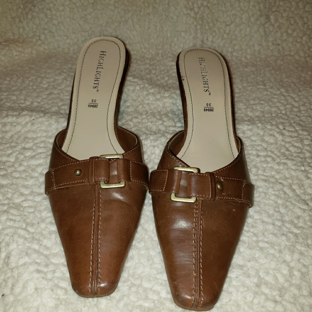 Brown Mules
